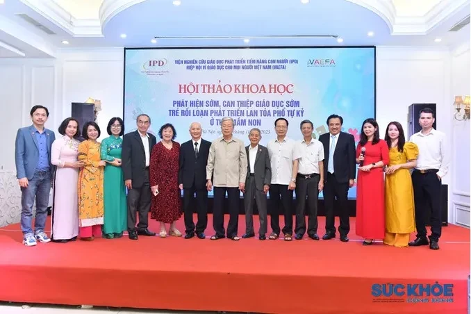 Phát hiện sớm, can thiệp giáo dục sớm trẻ rối loạn lan tỏa phổ tự kỷ ở tuổi mầm non