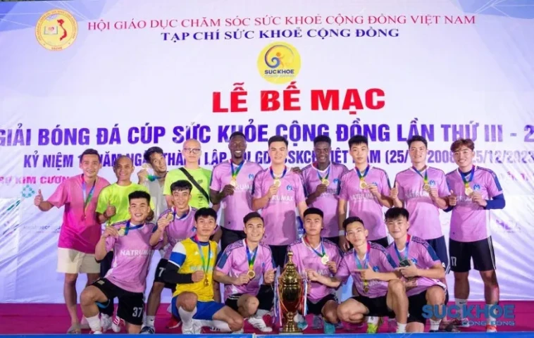 FC Natrumax giành chức vô địch Cúp Sức Khỏe Cộng Đồng lần thứ III – 2023