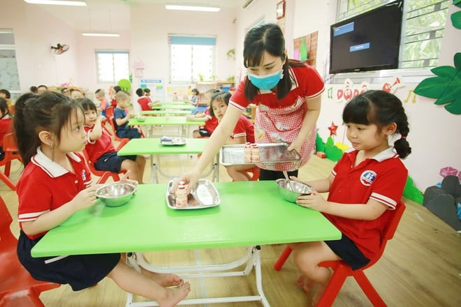 Đảm bảo vệ sinh an toàn thực phẩm trong trường mầm non