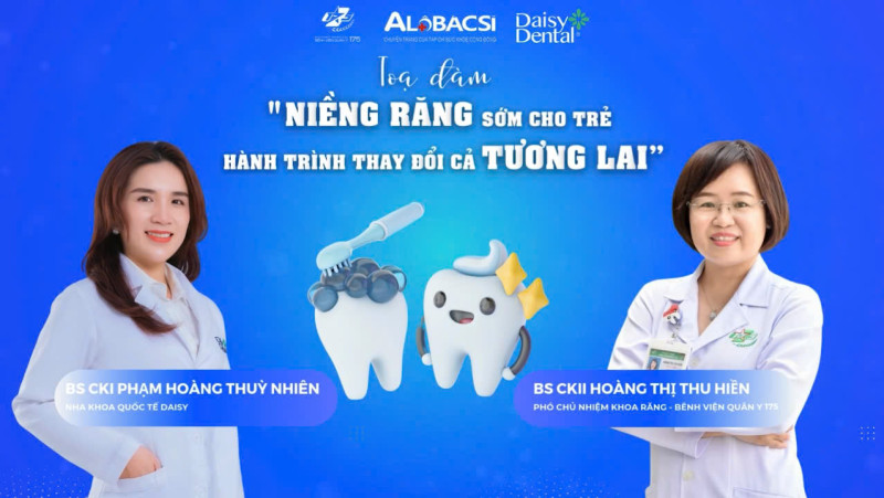 Talkshow: "Niềng răng sớm cho trẻ - Hành trình thay đổi cả tương lai”