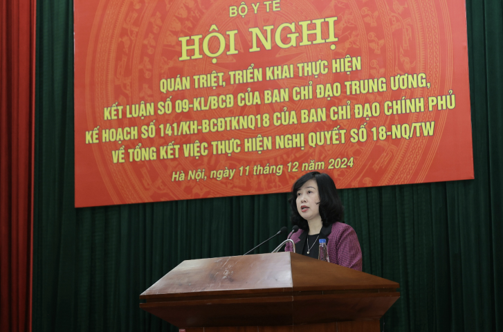 Bộ Y tế quán triệt Nghị quyết 18-NQ/TW: Sắp xếp tổ chức bộ máy để hoạt động hiệu lực, hiệu quả