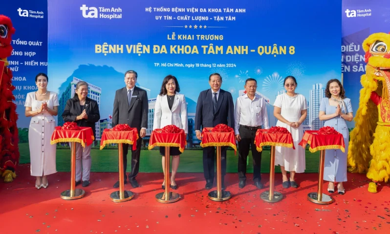 TPHCM Khai Trương Bệnh Viện Đa Khoa Tâm Anh Quận 8: Trung Tâm Chuyên Sâu Về Hiếm Muộn và Chăm Sóc Sức Khỏe Hiện Đại