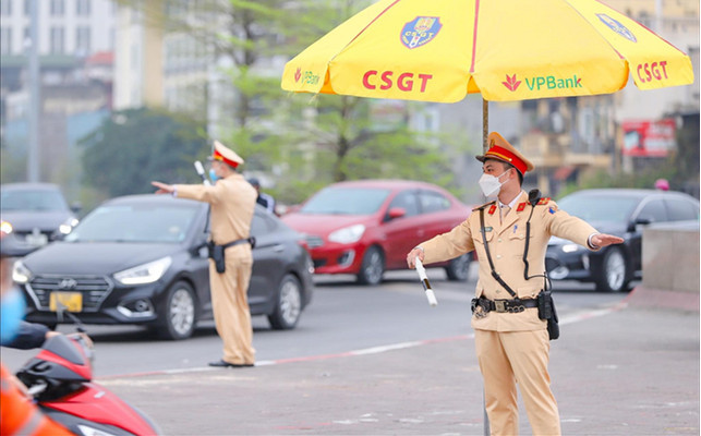 Hà Nội phân luồng giao thông dịp Tết Nguyên Đán 2025