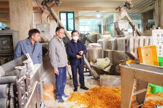 Phát hiện vi phạm an toàn thực phẩm, chuột chết bốc mùi  tại cơ sở sản xuất bim bim ở Hà Nội