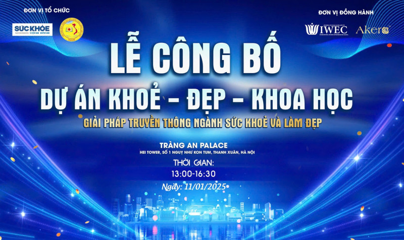 HOT: Sự kiện sắp diễn ra "giải pháp truyền thông ngành sức khỏe làm đẹp, khỏe - đẹp -  khoa học".
