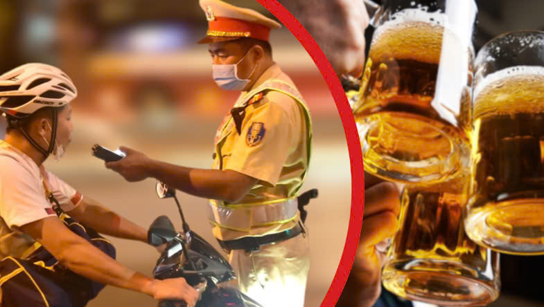 Nhậu dịp Tết, tài xế lưu ý mức phạt rất cao nếu vi phạm nồng độ cồn