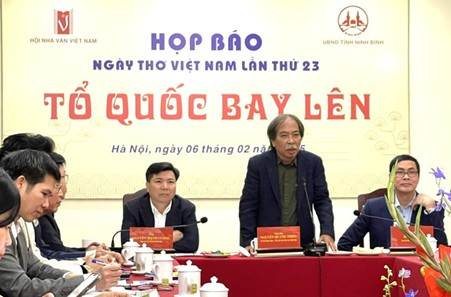 Ngày Thơ Việt Nam năm 2025 có chủ đề “Tổ quốc bay lên” sẽ diễn ra tại Ninh Bình