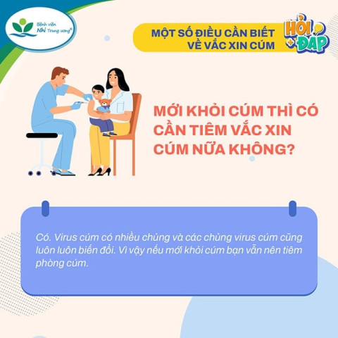 Hỏi đáp về vaccine phòng bệnh cúm