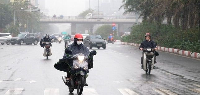 Dự báo thời tiết ngày 16/2: Không khí lạnh tăng cường, Bắc Bộ tiếp tục mưa nhỏ