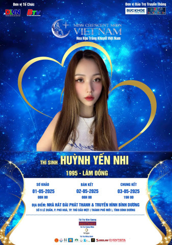 Huỳnh Yến Nhi - Thí sinh đặc biệt của Hoa Hậu Trăng Khuyết 2025,  nuôi con bằng đôi chân của mình