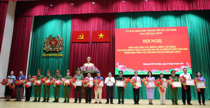 TP. HCM: Đẩy mạnh công tác phòng, chống tội phạm và xây dựng phong trào toàn dân bảo vệ an ninh Tổ quốc