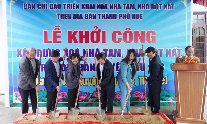 Chung tay xóa nhà tạm, nhà dột nát trên địa bàn TP. Huế