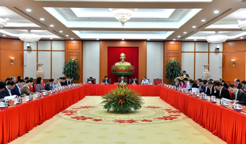 Tổng Bí thư Tô Lâm chủ trì cuộc họp Tiểu ban Văn kiện Đại hội XIV của Đảng