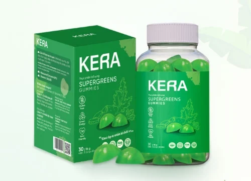 Bộ Y tế: Thông tin về kết quả kiểm nghiệm mẫu thực phẩm bổ sung SUPERGREENS GUMMIES (kẹo rau củ Kera)