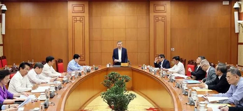 Phiên họp lần thứ tư Tiểu ban Nhân sự Đại hội XIV của Đảng