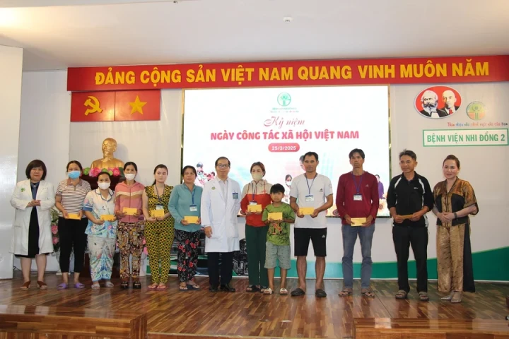 Bệnh viện Nhi đồng 2, TP. Hồ Chí Minh: Hơn 20 tỷ đồng hỗ trợ điều trị bệnh nhi trong năm 2024