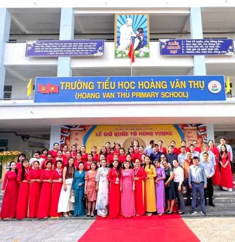 Trường Tiểu học Hoàng Văn Thụ long trọng tổ chức Lễ Giỗ Tổ Hùng Vương, giáo dục học sinh nhớ về cội nguồn