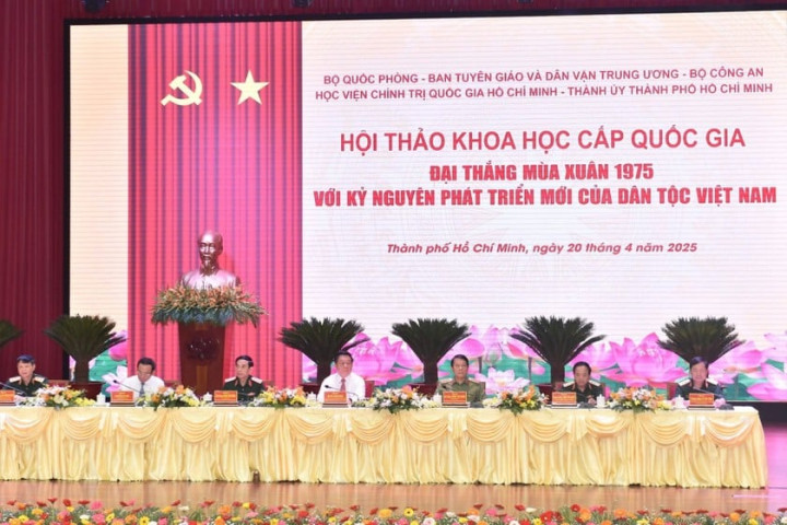 Hội thảo Đại thắng mùa Xuân 1975: Đỉnh cao nghệ thuật quân sự Việt Nam thời đại Hồ Chí Minh