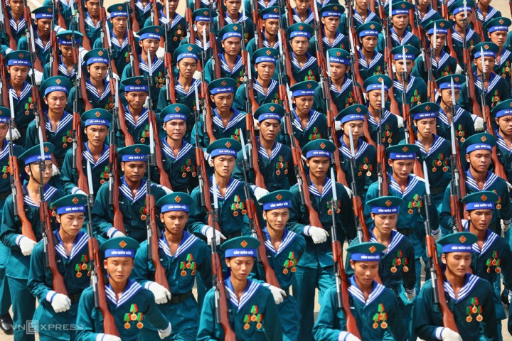 Lễ diễu binh, diễu hành tại TP. HCM đầy hào khí