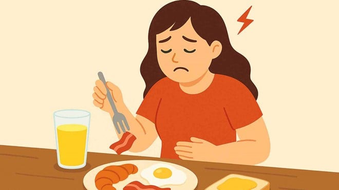 Sai lầm vào buổi sáng gây tăng cân không kiểm soát