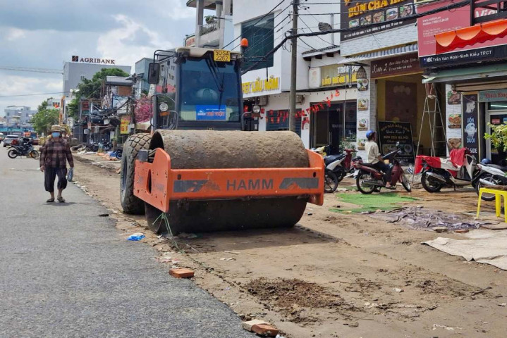 Cần Thơ đẩy nhanh tiến độ trị ngập úng nhiều tuyến đường