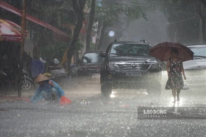 Dự báo khu vực sắp mưa rất to, có nơi trên 100mm