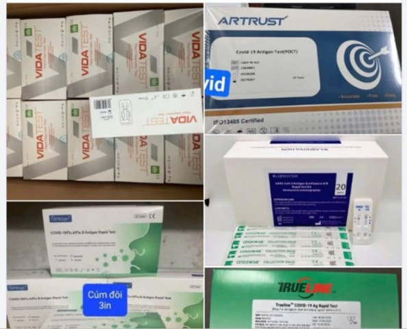Kit test nhanh COVID-19 khan hiếm tại hiệu thuốc, rầm rộ trên chợ mạng