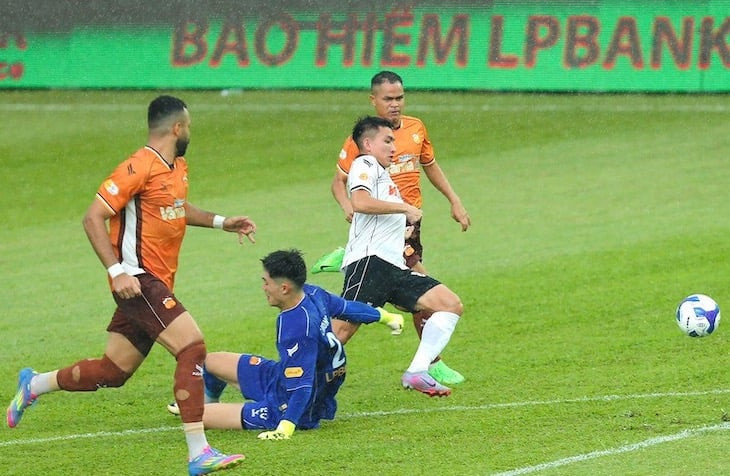 Hoàng Anh Gia Lai cầm hòa Đà Nẵng tại sân Pleiku