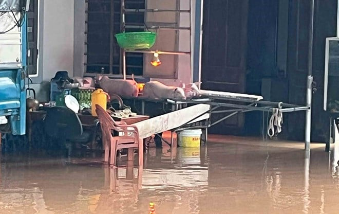 Mưa lũ dồn dập ở Hà Tĩnh vượt kỷ lục
