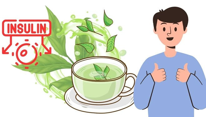 Lí do trà xanh giúp cải thiện tình trạng kháng insulin