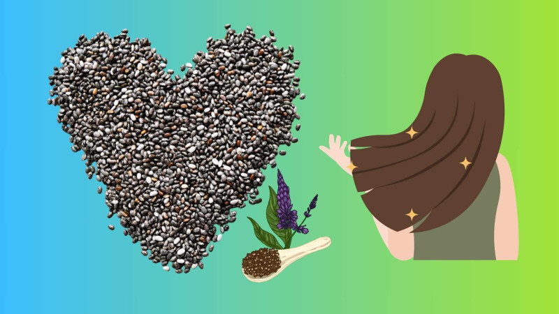 5 cách sử dụng hạt chia để mọc tóc