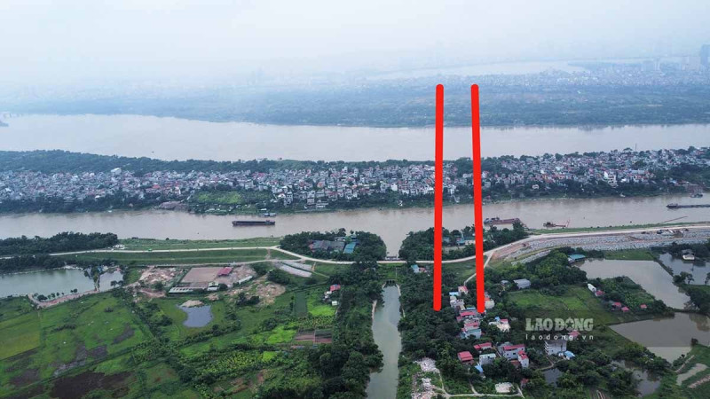 Hình thành đường dẫn cầu gần 20 nghìn tỉ đồng vượt sông Hồng