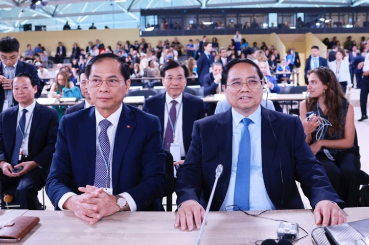 Thủ tướng Phạm Minh Chính gặp Phó Chủ tịch Trung Quốc Hàn Chính và nhiều lãnh đạo quốc tế tại UNOC 3 