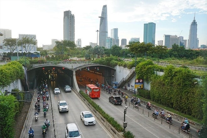 Hướng lưu thông thay thế khi cấm xe lưu thông qua hầm sông Sài Gòn