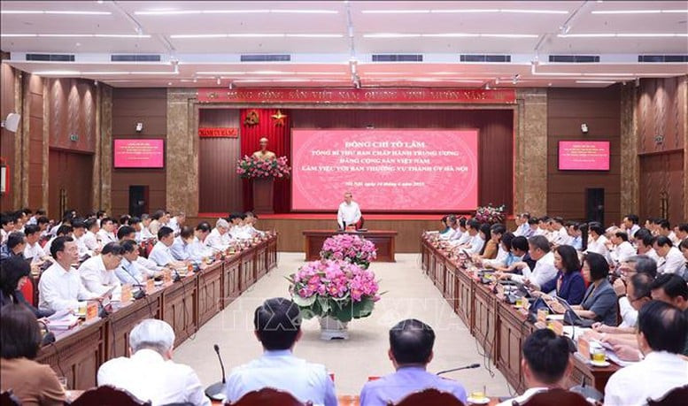 Tổng Bí thư Tô Lâm: Định hình một tầm nhìn mới cho Thủ đô trong thời đại mới