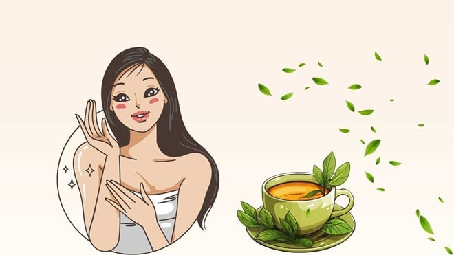 Tác dụng bất ngờ của trà xanh đối với làn da và sức khỏe tổng thể