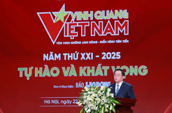“Vinh quang Việt Nam” khẳng định mọi người tốt, việc tốt đều xứng đáng được ngợi ca