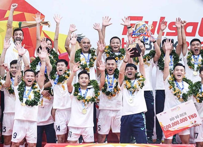 Thái Sơn Nam TPHCM vô địch giải futsal vô địch quốc gia 2025