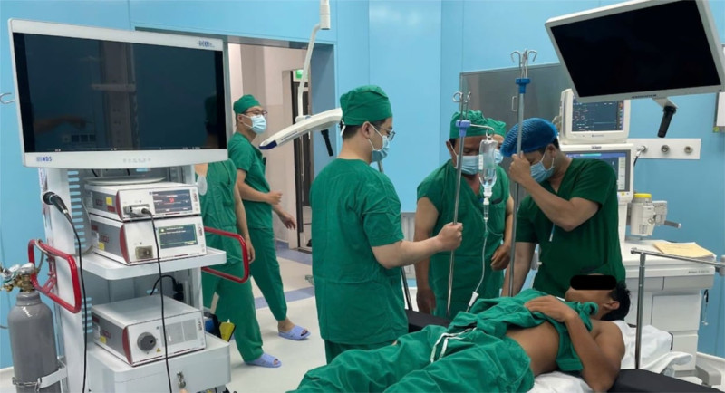 TP.Hồ Chí Minh thực hiện thành công ca phẫu thuật nội soi đầu tiên tại Côn đảo