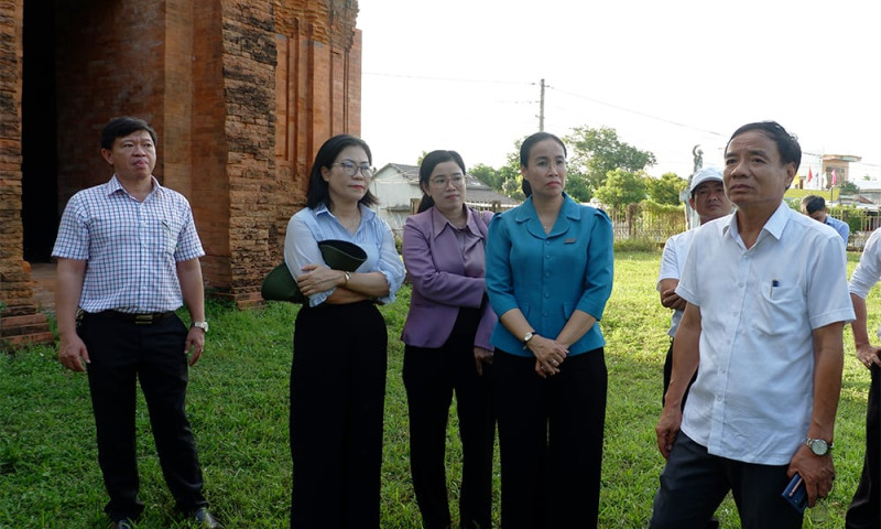 Đảm bảo hiệu quả lâu dài trong việc bảo tồn di tích Dinh trấn Thanh Chiêm và Tháp Chăm Khương Mỹ