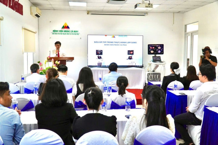 Cà Mau: Thực hành lâm sàng siêu âm trong điều trị các bệnh lý tim mạch