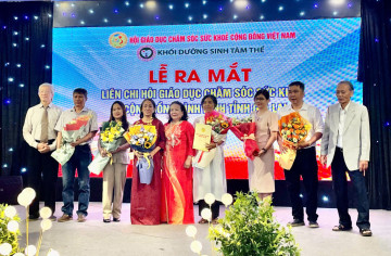 Ra mắt Liên chi Hội Giáo dục chăm sóc sức khỏe cộng đồng Bình Định tỉnh Gia Lai