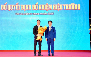 Tân Hiệu trưởng Trường Đại học Quang Trung cam kết gì tại Lễ chào mừng năm học mới?