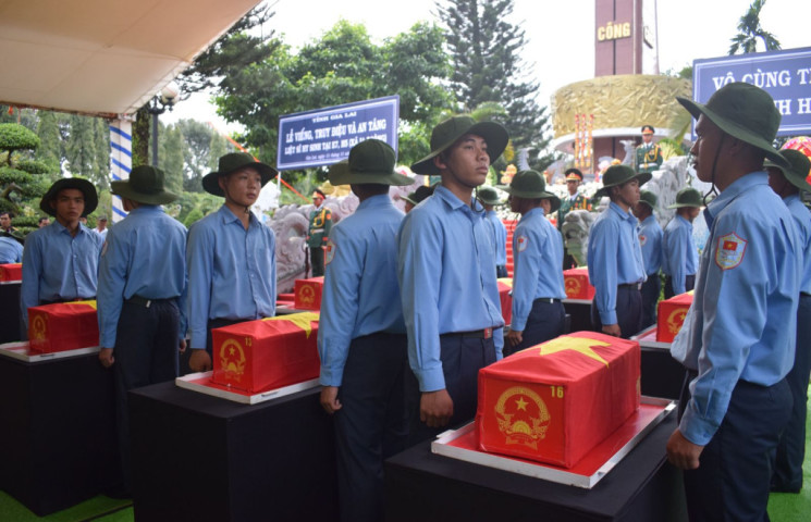 Gia Lai: Tiếp tục tìm kiếm, quy tập hài cốt liệt sĩ tại xã Ia Boòng