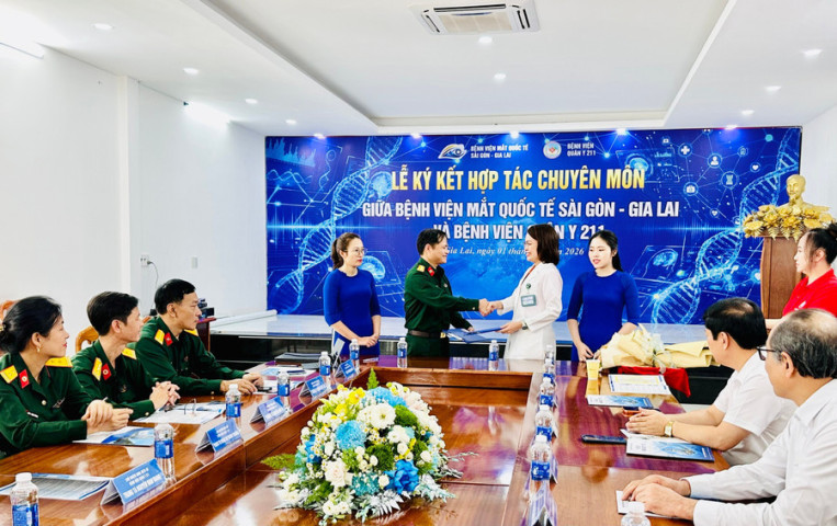Hai bệnh viện tại Gia Lai ký kết hợp tác chuyên môn