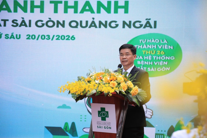 Bệnh viện Mắt Sài Gòn Quảng Ngãi - Trung tâm nhãn khoa kỹ thuật cao, cung cấp nhiều dịch vụ y tế chuyên sâu