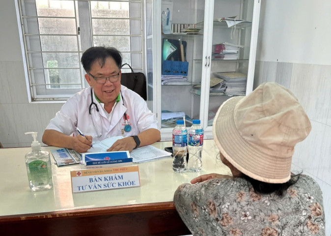 Bệnh viện Đa khoa Thu Phúc trao gửi yêu thương tại phường Quy Nhơn Đông
