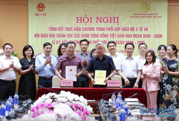 Hội Giáo dục chăm sóc sức khỏe cộng đồng Việt Nam và Bộ Y tế: Tăng cường phối hợp, nâng cao hiệu quả chăm sóc sức khỏe nhân dân