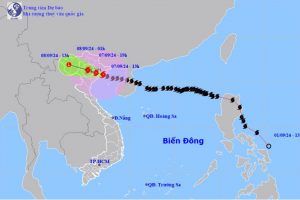 Bão Số 3 đổ Bộ đất Liền Quảng Ninh Hải Phòng